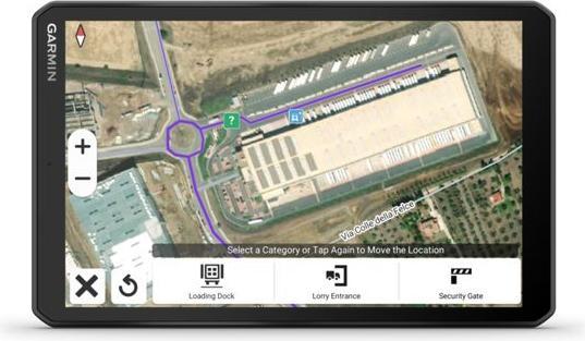 Actual product image Garmin Dezl LGV820, EU MT-D Truck/LKW Navigation (8")