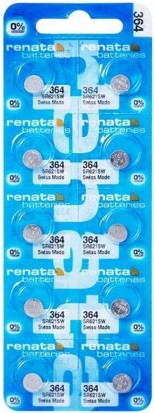 Energie-Label Renata 364 / SR621SW (10 Stk., SR60, 19 mAh)