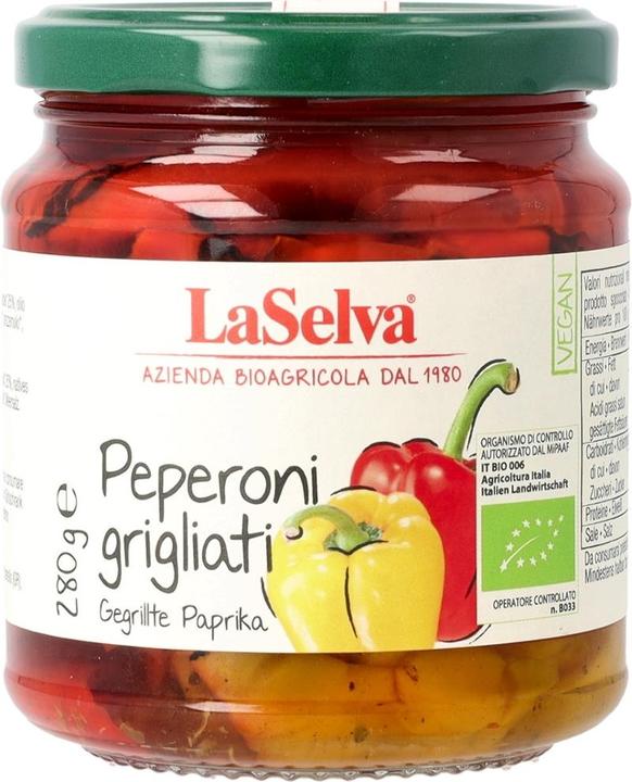 Actual product image LaSelva Grilled peppers in oil (280 g)