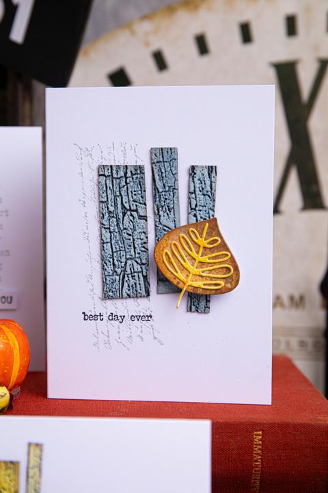 Actual product image Sizzix 3D embossing stencil "Cracked by Tim Holtz"
