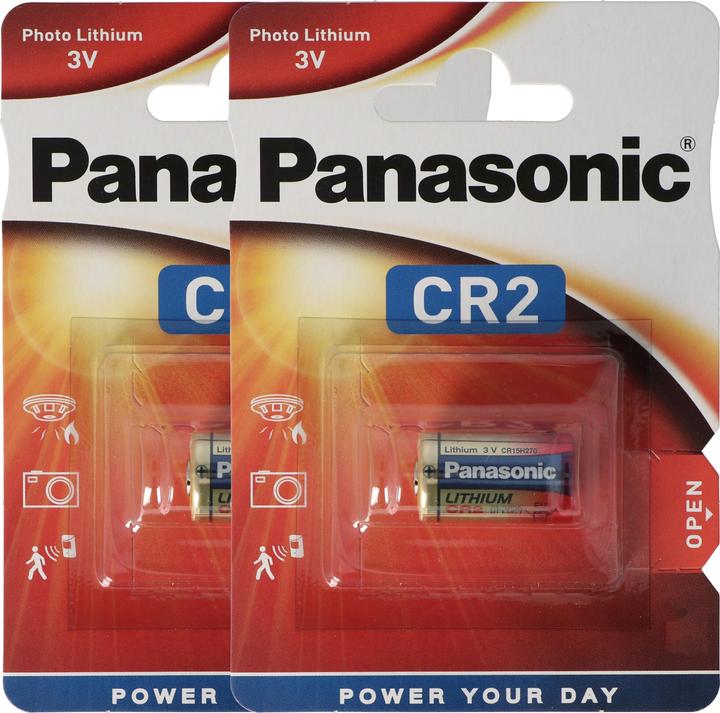 Actual product image Panasonic 2 batteries suitable for Evva Airkey for indoor cylinders (2 pcs., Device specific, 850 mAh)