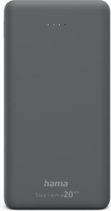 Actual product image Hama Supreme 20HD (20000 mAh, 74 Wh)