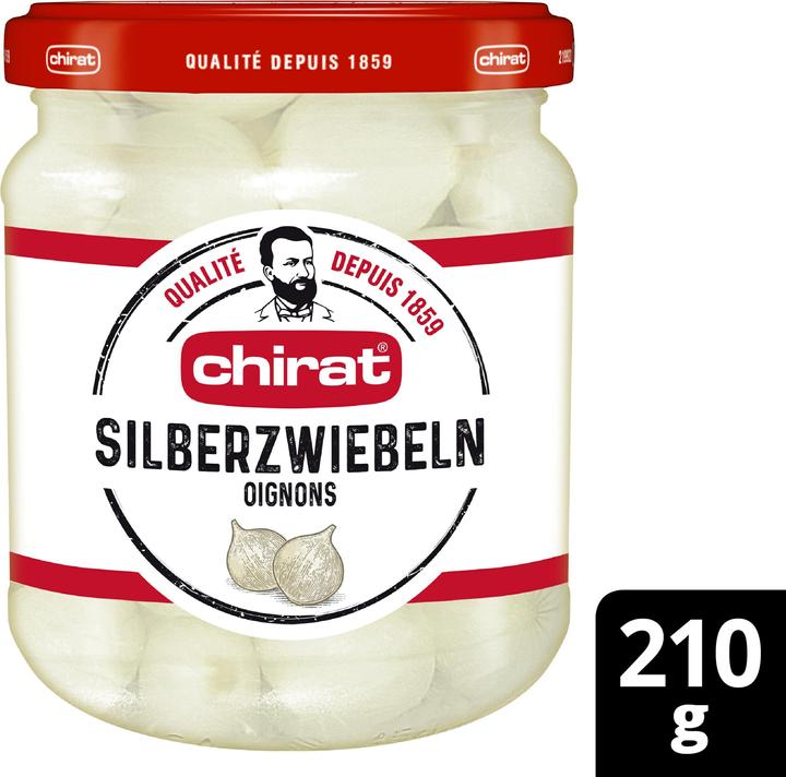 Actual product image Chirat Oignons 210 g verre (343 g)