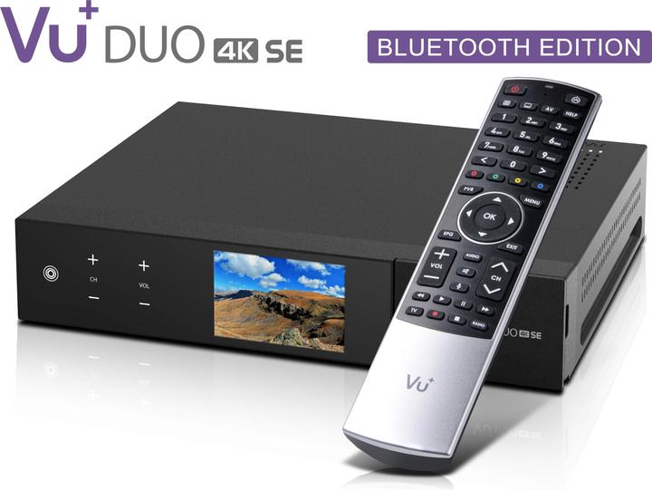 Produktbild Vu+ Duo 4K SE BT (4 GB, Twin DVB-C, CI-Schacht)