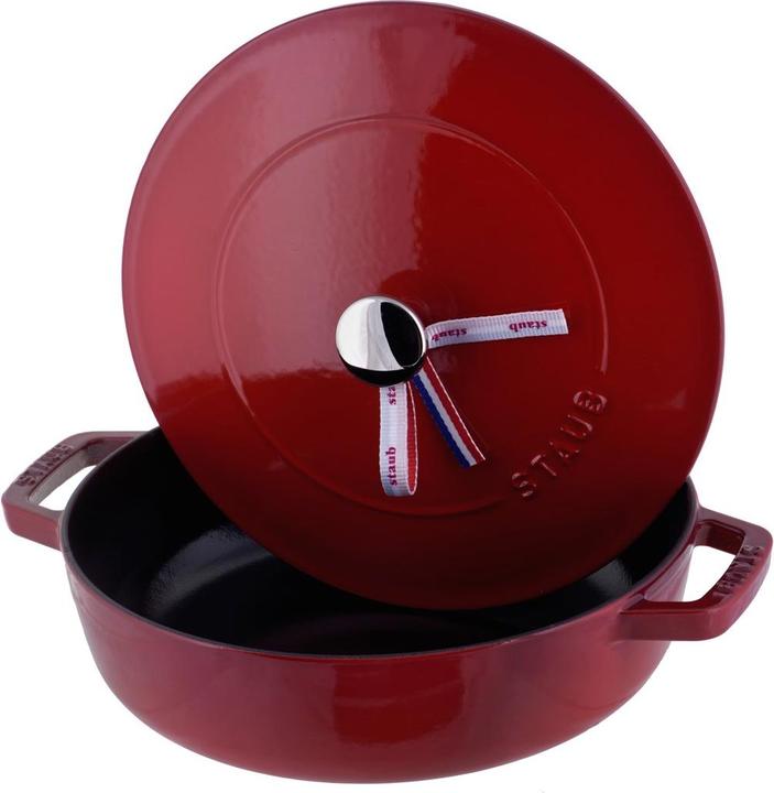 Immagine prodotto Staub Roaster Chistera Drop (24 cm, Pirofila + casseruola, Ghisa)