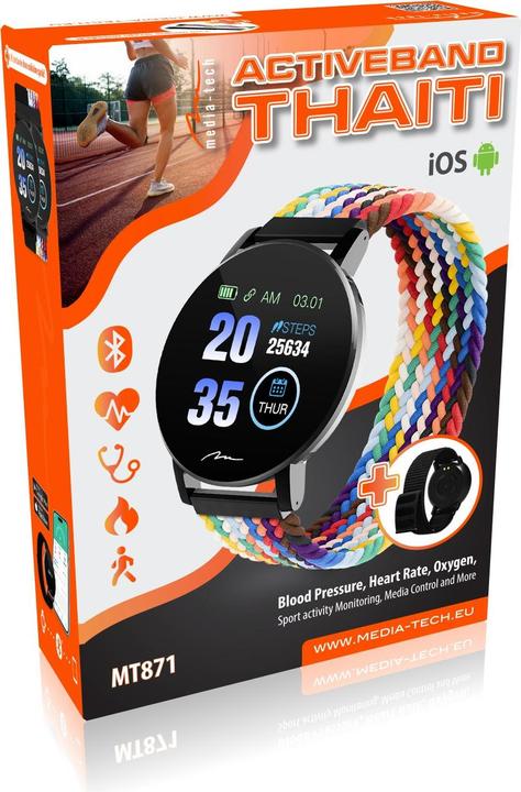 Actual product image Media-Tech MT871 ActiveBand Thaiti (44 mm)