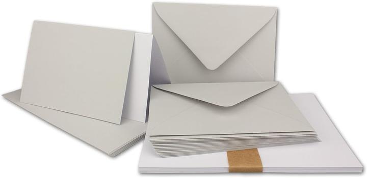Actual product image Neuser Papier Faltkarten-Set mit Umschlägen, Doppelkarten und Einlegern (75 Stück) (75 pcs.)
