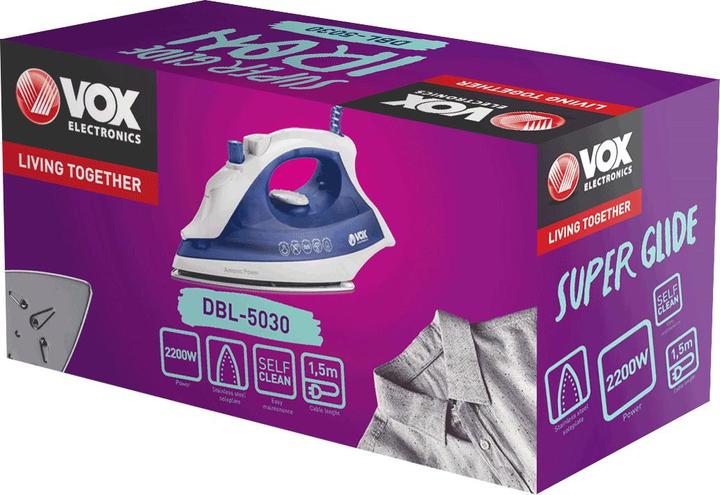 Image du produit Vox DBL-5030 Fer à vapeur (2200 W)