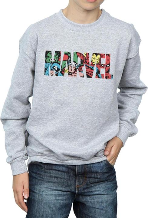Image du produit Sweatshirt Garçons Personnage Infill Logo (152, 158)
