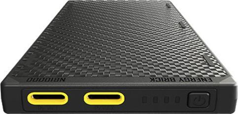 Actual product image Nitecore NB10000 Carbon Fibre Energy Brick Power Bank GEN 3 (10000 mAh, 22.50 W, 38.50 Wh)