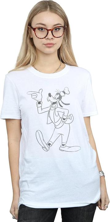 Immagine prodotto Disney Goofy Classic Baseball Maglietta Ampia Donna (XXL)