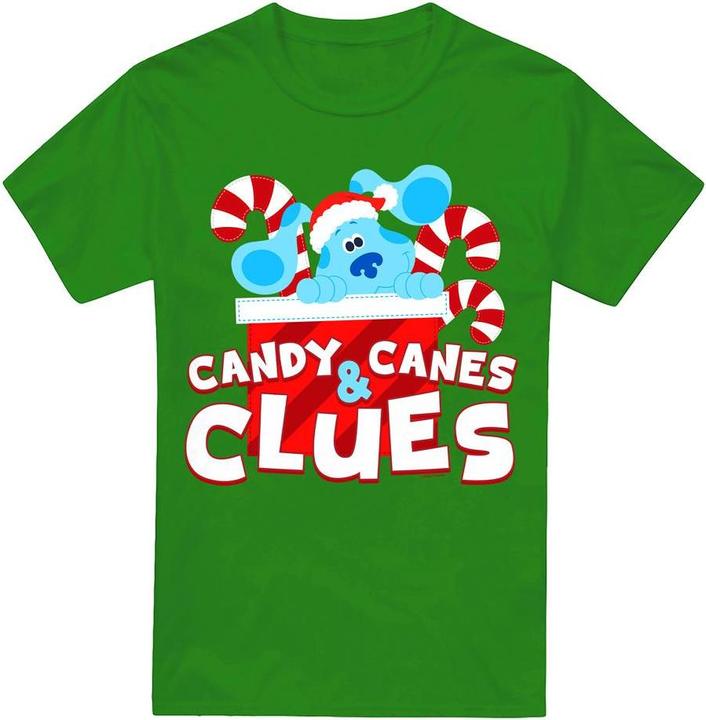 Blue's Clues & You! Clues TShirt weihnachtliches Design