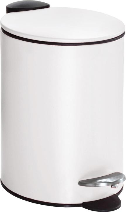 Immagine prodotto Kleine Wolke Cestino a pedale Silence 3 l, Bianco (3 l)