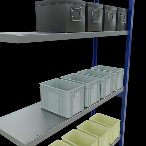 Image du produit Schulte Lagertechnik Système enfichable Élément suivant MULTIplus250 avec traverse de longueur