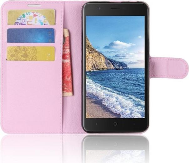 Produktbild MU Classic Litchi Leder Bookcover Series (Wiko Harry)