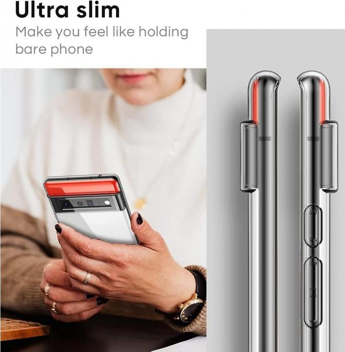 Produktbild Screenguard Google Pixel 6 Pro Flexible TPU Clear Case (Google Pixel 6 Pro)