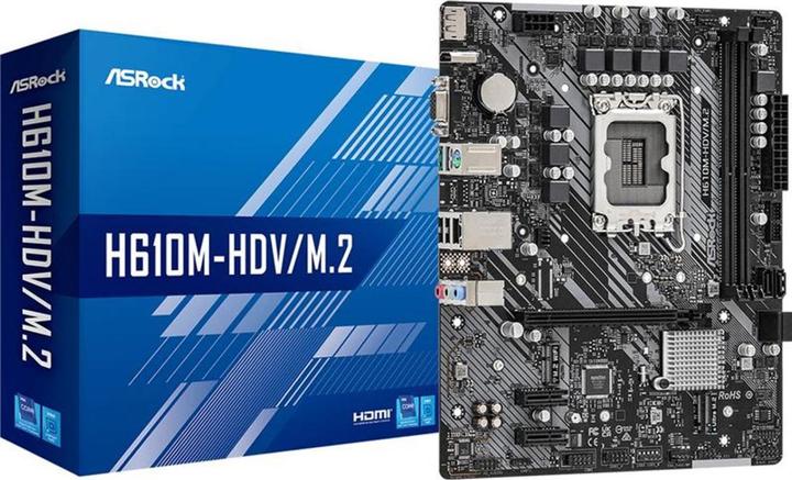 AsRock LGA 1700 (LGA 1700, Intel H610, mATX)