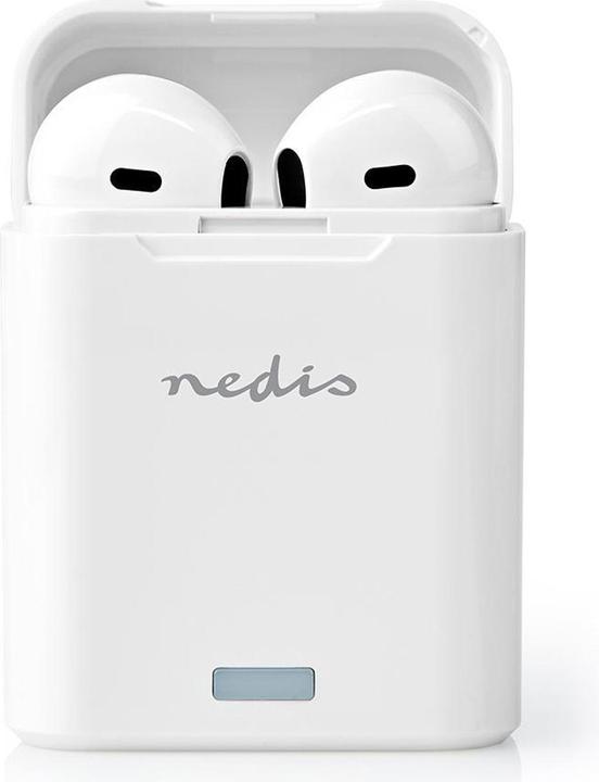 Immagine prodotto Nedis Cuffie Bluetooth, in-ear, 3h - bianco (3 h, Senza fili)