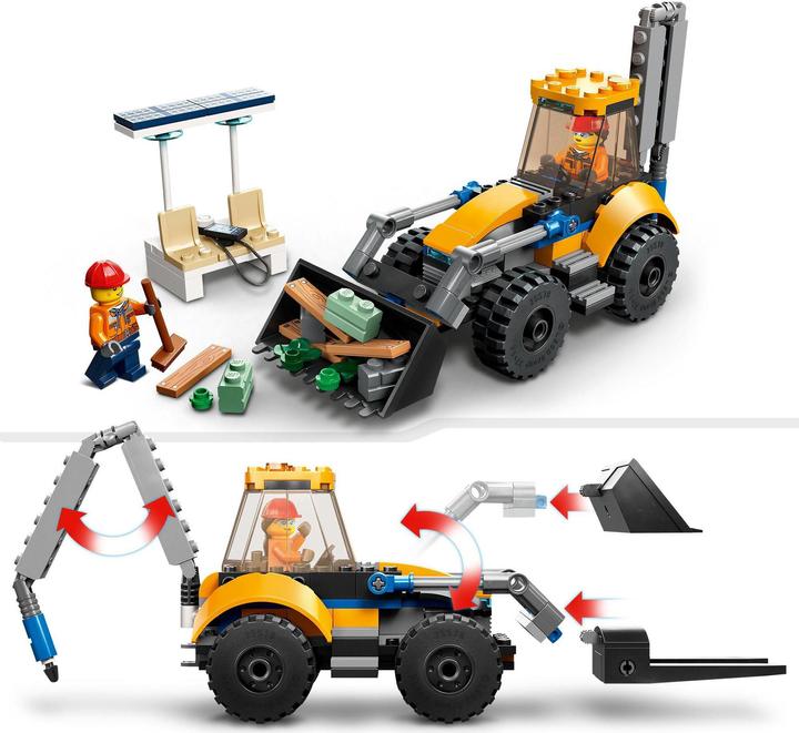 Actual product image LEGO 60385 Wheel loader (60385, LEGO City)