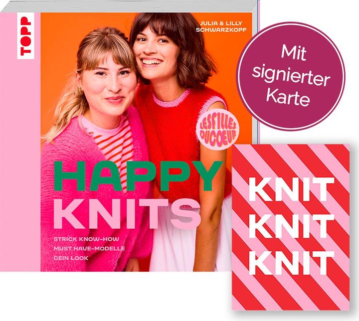 Immagine prodotto Happy Knits (Tedesco, Lilly Schwarzkopf, Julia Schwarzkopf, 2025)