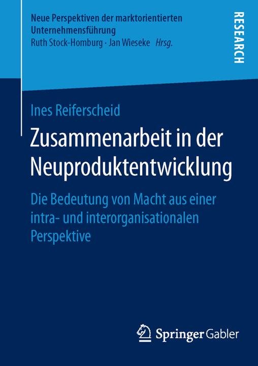 Produktbild Zusammenarbeit in der Neuproduktentwicklung (Niederländisch, Ines Reiferscheid, 2015)