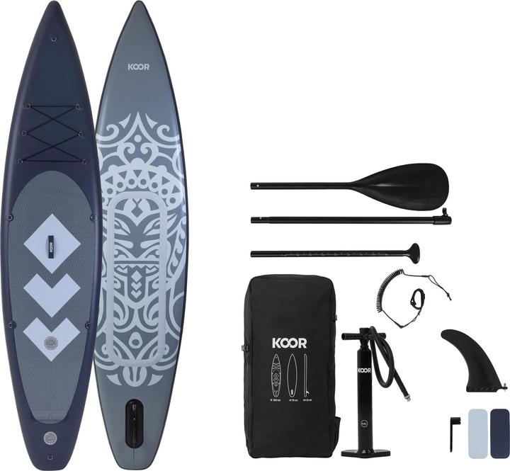 Koor SUP Board Moolaka 11'6 (353 cm) Set Bluscuro II (11'6")
