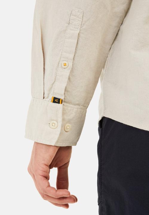 Produktbild Camel Active Langarm-Leinenhemd mit Soft-Wash-Veredelung (M)