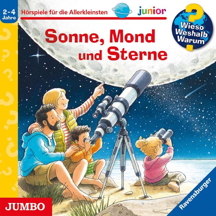 Image du produit Jumbo WiesoWeshalbWarum junior - Soleil, lune et étoiles