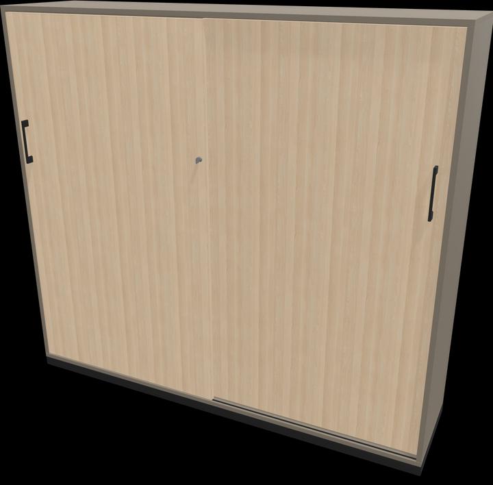 Actual product image Narbutas Choice sliding door cabinet (160 x 40 x 146.5 cm)