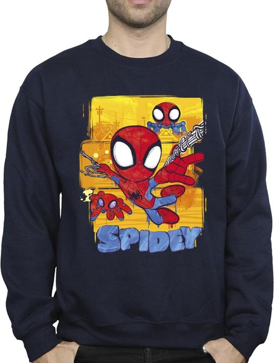 Image du produit - Sweat SPIDEY AND HIS AMAZING FRIENDS FLYING - Homme (L)