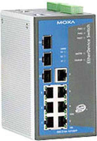 Produktbild Moxa EtherDevice Switch EDS-510A-3SFP-T - Switch (RJ45 (7x), SFP (3x))