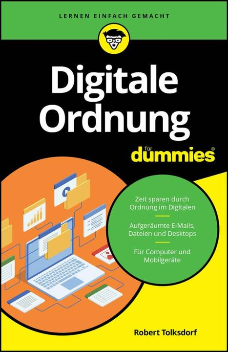 Actual product image Digitale Ordnung für Dummies (German, Robert Tolksdorf, 2024)