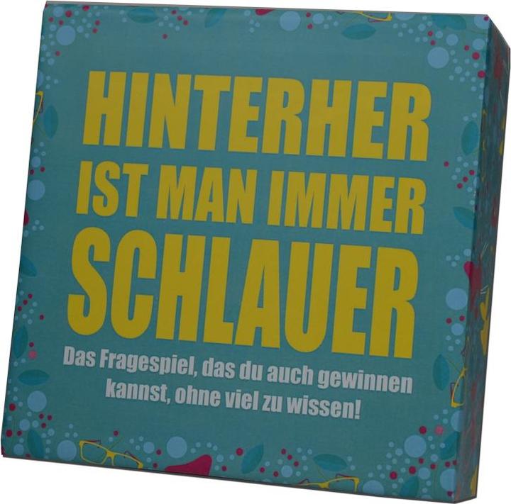 Image du produit Sujet de conversation : on est toujours plus intelligent après coup (Allemand)