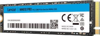 Immagine prodotto Lexar NM610 Pro (1000 GB, M.2 2280)