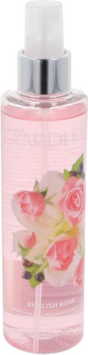 Yardley English Rose by London Body Mist Spray 200 ml (Spray, 200 ml)