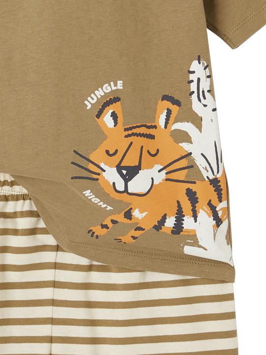 Produktbild Vertbaudet 2er-Pack kurze Jungen Schlafanzüge mit Tigern Oeko-Tex (92)