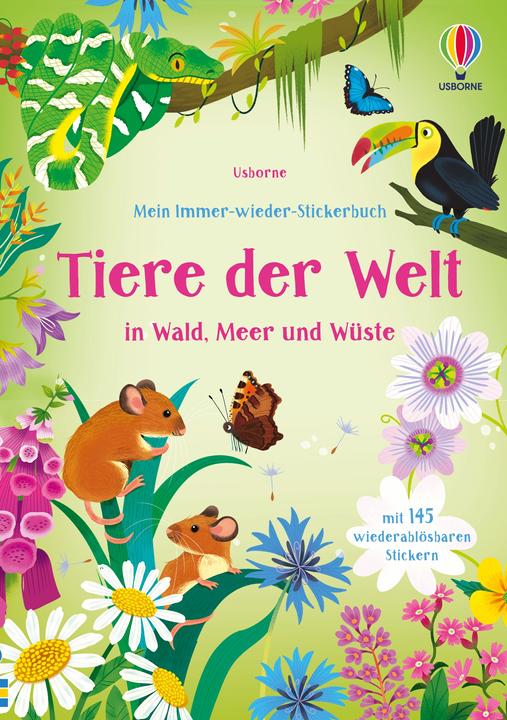 Immagine prodotto Il mio libro di adesivi di sempre: Animali del mondo