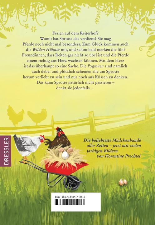 Actual product image Die Wilden Hühner und das Glück der Erde (German, Cornelia Funke, 2019)