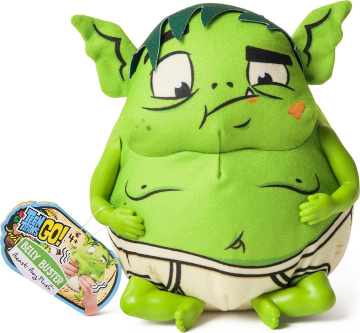 Actual product image Konjac Sponge Belly Buster Beast Boy Plush 17 cm (17 cm)