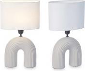Actual product image Giftdecor gray bridge lamp (1 -part)