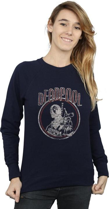 Produktbild Deadpool Vintage Circle Sweatshirt (XL)