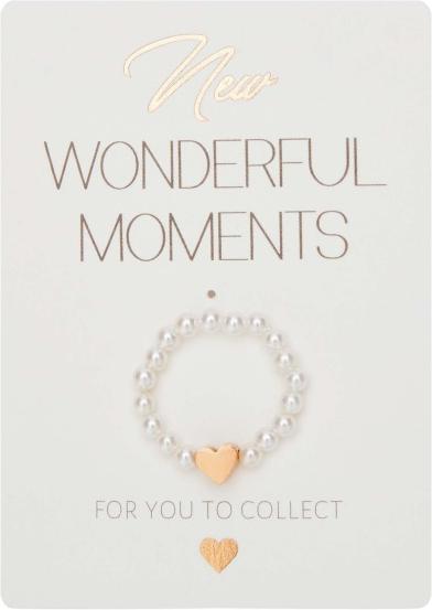 Actual product image HCA Ring New Wonderful Moments - Heart rose gold (54)