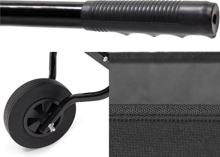 Actual product image Relaxdays Folding wheelbarrow