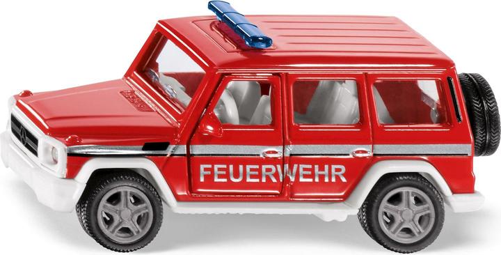 Actual product image Siku Mercedes AMG G 65 fire engine Super Series, 1:50, 155x75x65 mm, metal, from 3+
