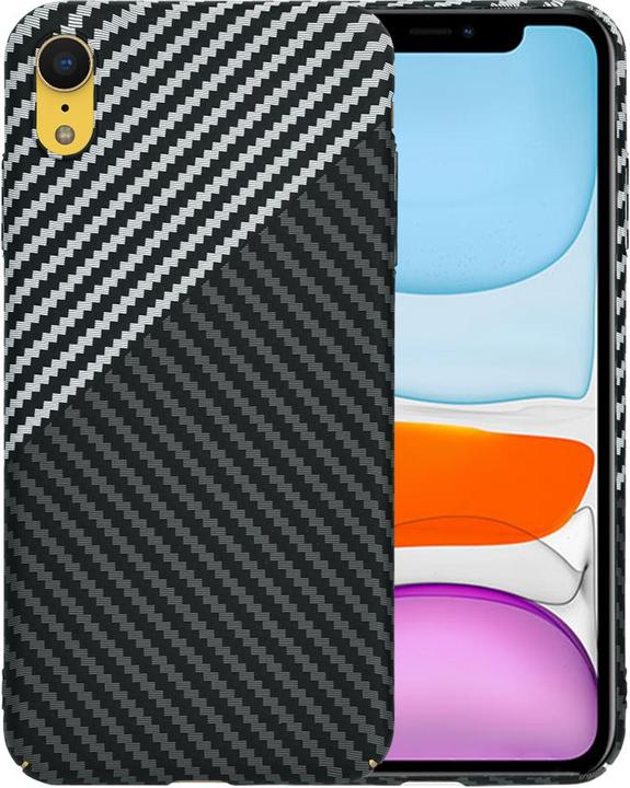 Image du produit Techsuit - Carbonite FiberShell - iPhone XR - Stealth Gray (Apple iPhone XR)