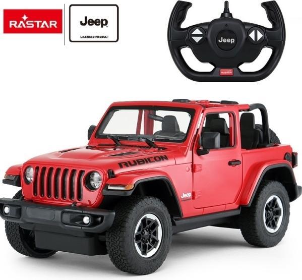 Actual product image Rastar R/C Car Jeep Wrangler JL (1:14)