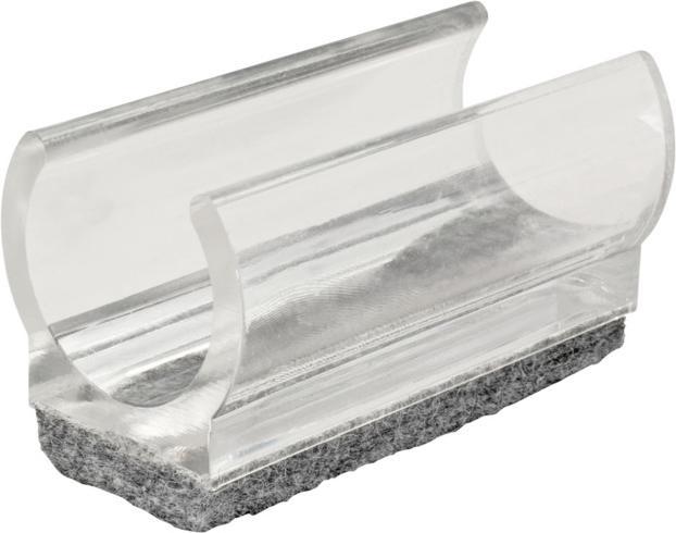 Actual product image Wagner System Klemmschalengleiter (Felt gliders, 4 Piece)