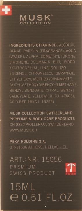 Produktbild MUSK Collection Black Musk (Eau de Parfum, 15 ml)