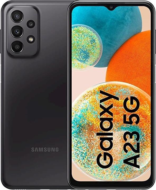 Actual product image Samsung Galaxy A23 5G (64 GB, Awesome Black, 6.60", Dual SIM, 50 Mpx, 5G)