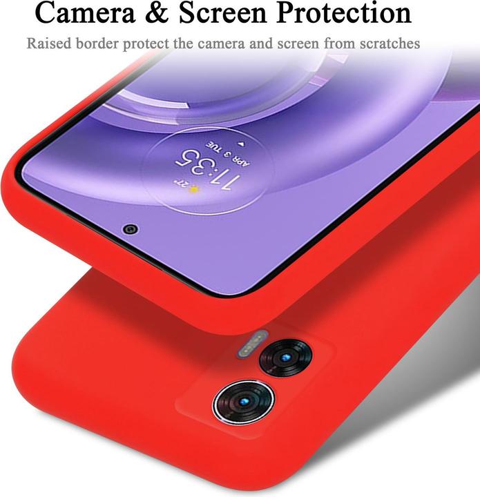 Immagine prodotto Cadorabo Custodia TPU Liquid Silicone Case (Motorola Edge 30 Neo)